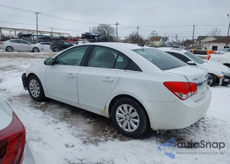 2011 Chevrolet Cruze Ls z USA, uszkodzony, nr VIN 1G1PC5SH3B7243360